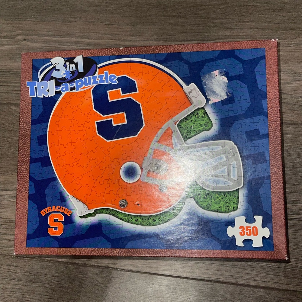 Syracuse University Orange 3 in 1 Tri-a-PUZZLE helmet football